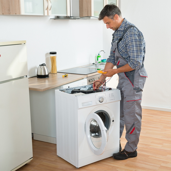 can you walk me through the steps of troubleshooting my washer issue in Colton